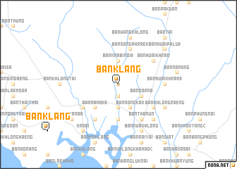 map of Ban Klang