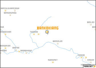 map of Ban Kokiang