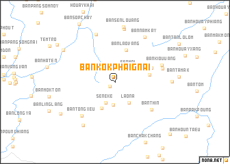 map of Ban Kôkphai-Gnai