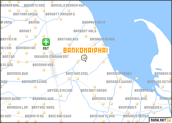 map of Ban Ko Mai Phai