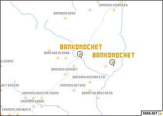 map of Ban Komo Chet