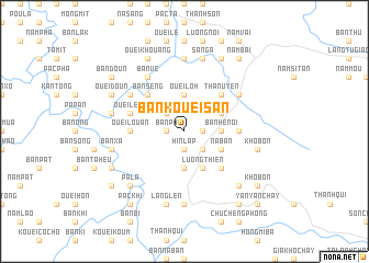 map of Bản Kouei San