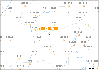 map of Bankoumani