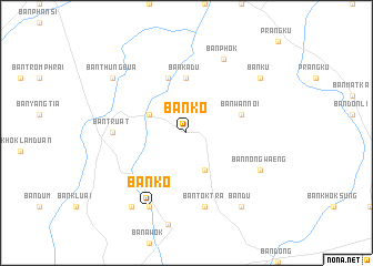 map of Ban Ko