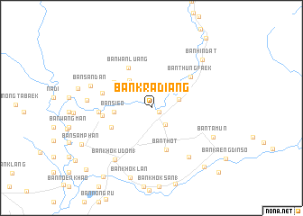 map of Ban Kradiang
