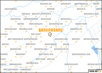 map of Ban Krasang