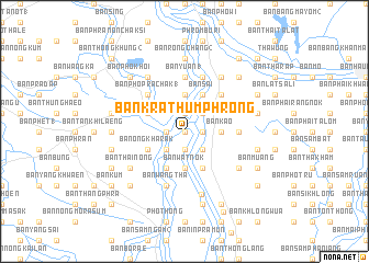 map of Ban Krathum Phrong