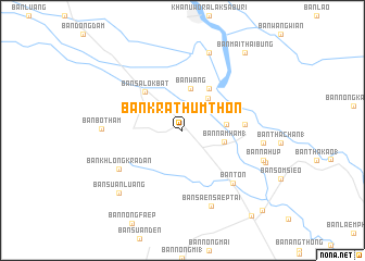 map of Ban Krathum Thon