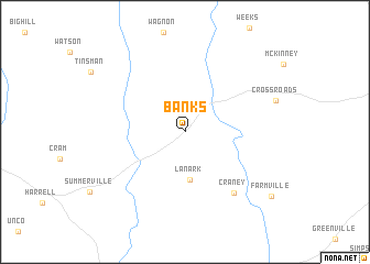 map of Banks