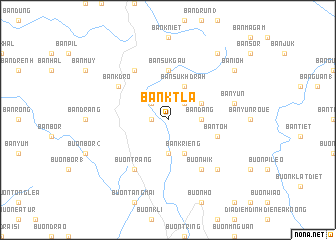 map of Ban Ktla