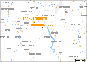 map of Ban Kubae Rayo