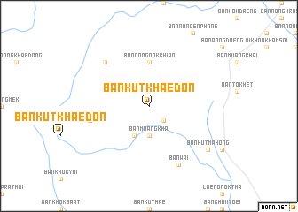 map of Ban Kut Khae Don