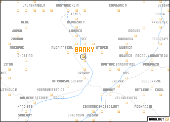 map of Banky