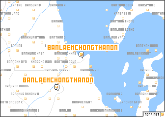 map of Ban Laem Chong Thanon