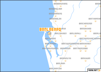 map of Ban Laem Po