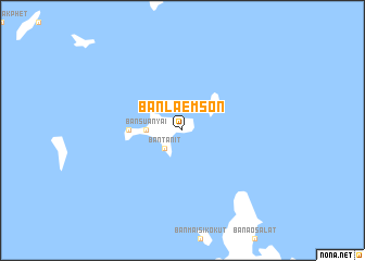 map of Ban Laem Son