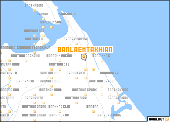 map of Ban Laem Takhian