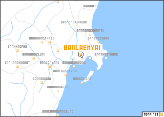 map of Ban Laem Yai