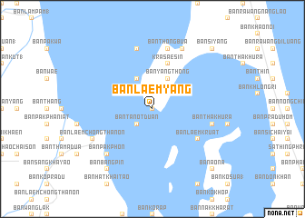 map of Ban Laem Yang