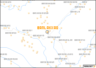 map of Ban Lakxao