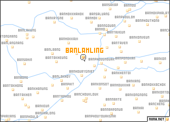 map of Ban Lamling