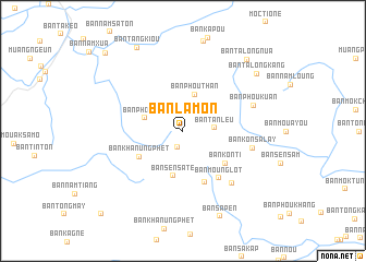 map of Ban Lamon