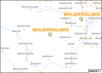 map of Ban Lampang Luang