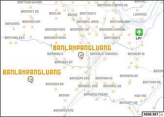 map of Ban Lampang Luang