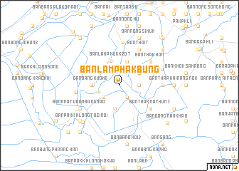 map of Ban Lam Phak Bung