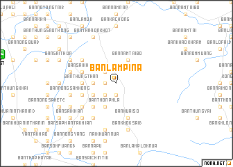 map of Ban Lam Pina