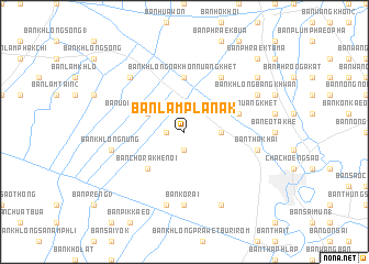 map of Ban Lam Pla Nak
