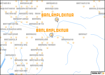 map of Ban Lam Plok Nua