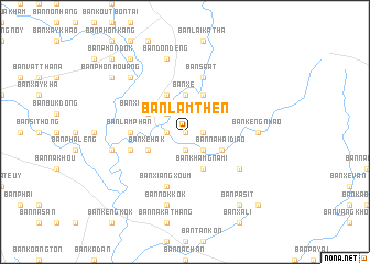 map of Ban Lamthén