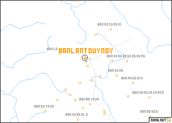map of Ban Lantouy-Noy