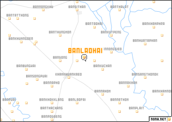 map of Ban Lao Hai