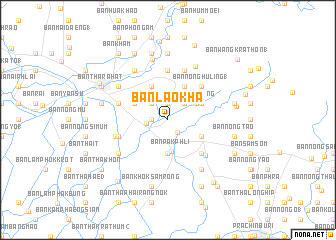 map of Ban Lao Kha