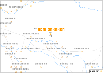 map of Ban Lao Kok Ko