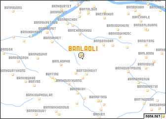 map of Ban Laoli