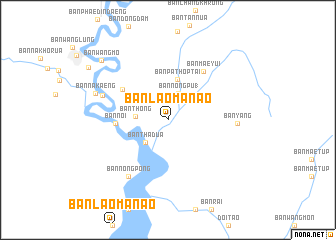 map of Ban Lao Manao