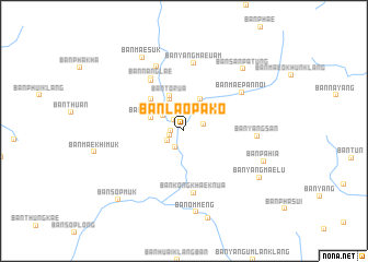 map of Ban Lao Pa Ko