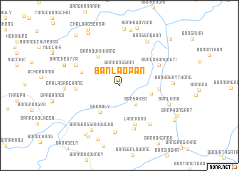 map of Ban Laopan