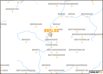 map of Ban Lao