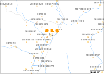 map of Ban Lao