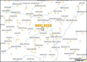 map of Ban Lassa