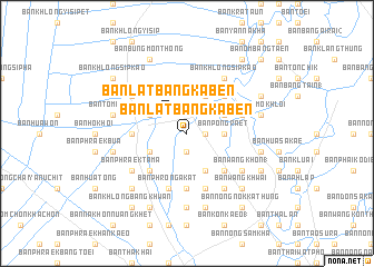 map of Ban Lat Bang Kaben
