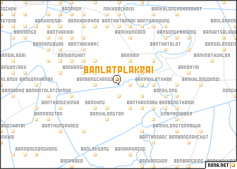 map of Ban Lat Pla Krai