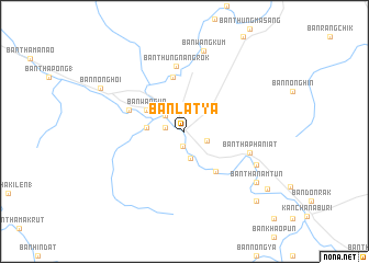 map of Ban Lat Ya