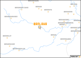 map of Ban Lawa