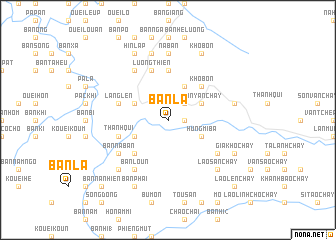 map of Bản La