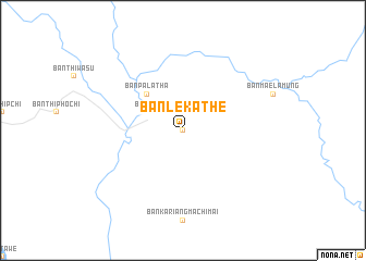 map of Ban Le Kathe